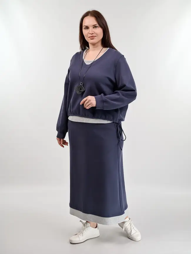 Костюм тройка 0093 Размеры 54-58 фото 30