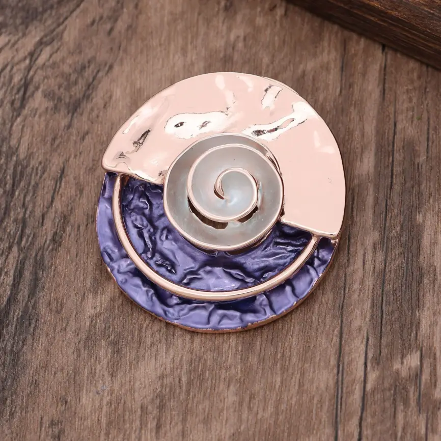 Брошь Ракушка Б0259 фото 1