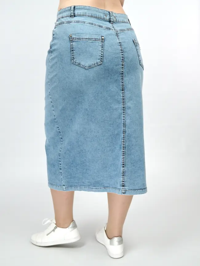 Юбка джинсовая 2331-B Турция фото 41