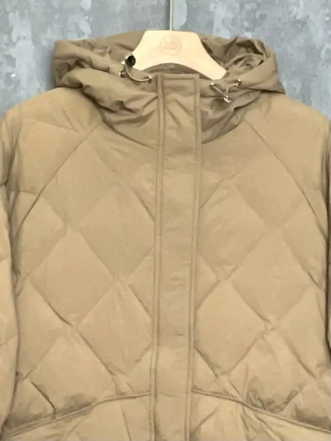 Стеганая куртка с капюшоном 8815 Размер 48-54 фото 42