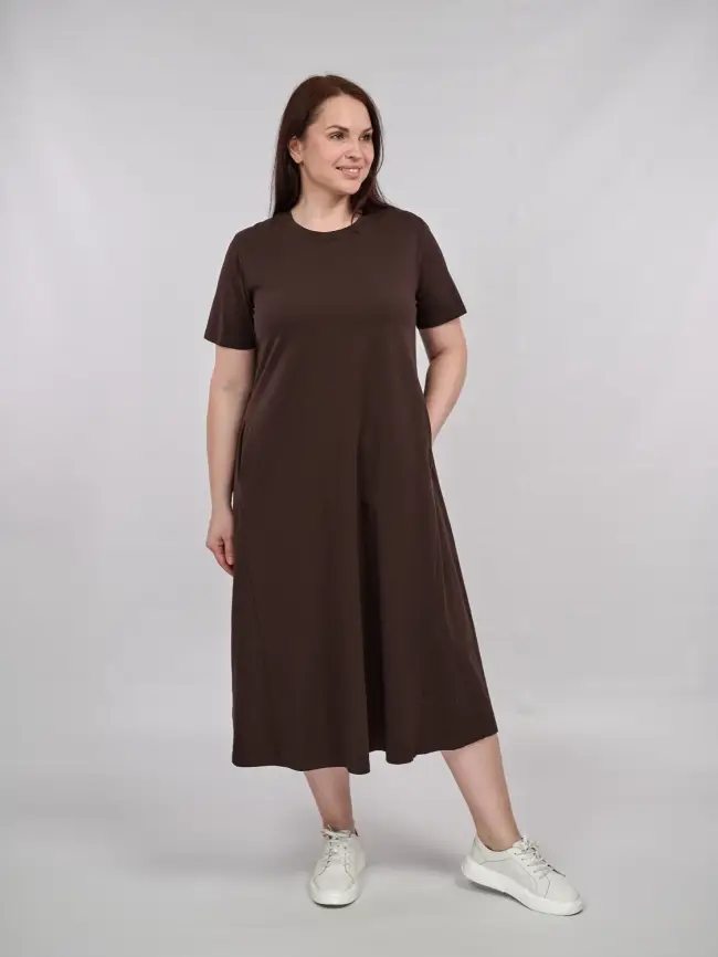 Платье ЭттоПлюс 1809711 Размер 48-54 фото 14