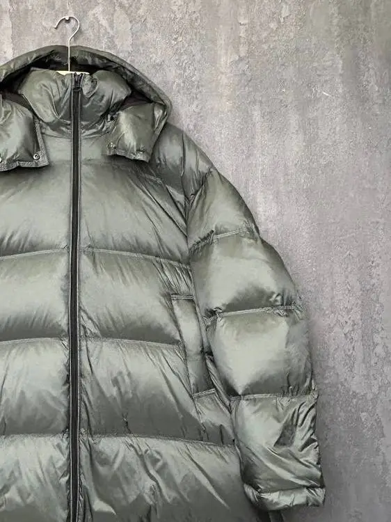 Пуховик зимний 9903 удлиненный Размер 50-60 фото 38