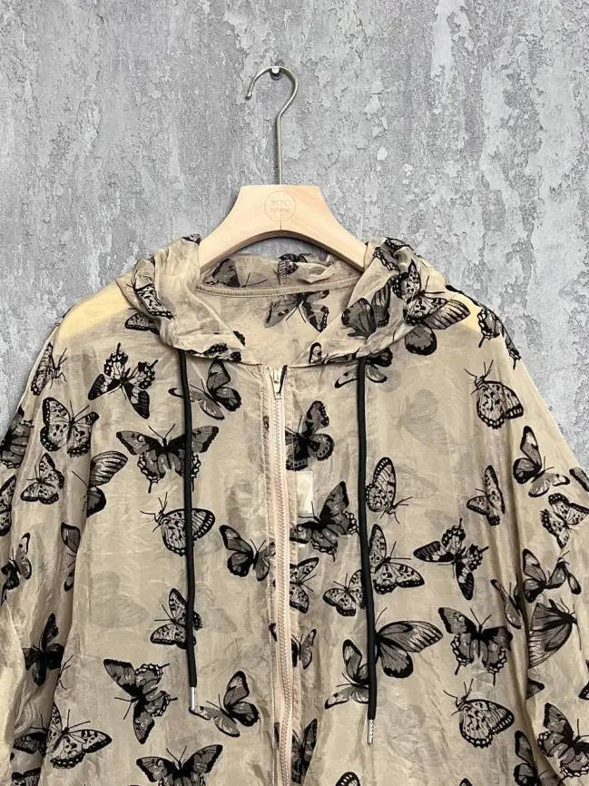 Ветровка-пыльник на молнии 9188 (капучино) фото 2