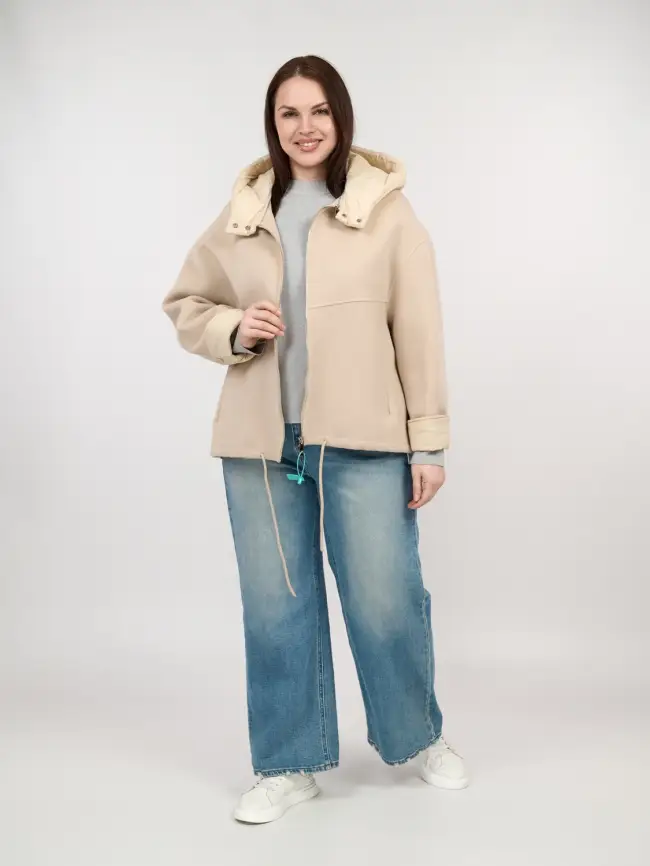 Куртка шерсть ЭттоПлюс 25530 Размер 48-58 фото 49