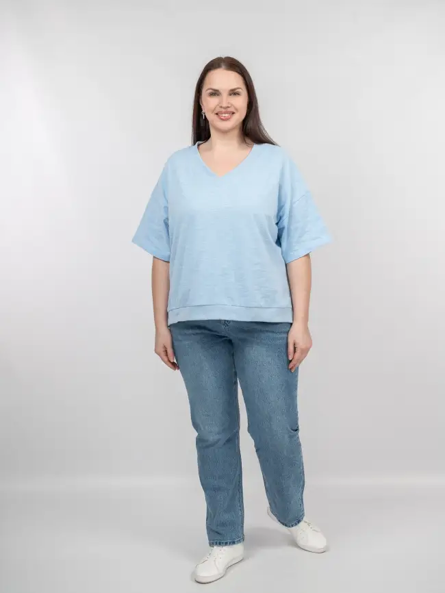 Джинсы 25266 ЭттоПлюс Размер 50-56 фото 22