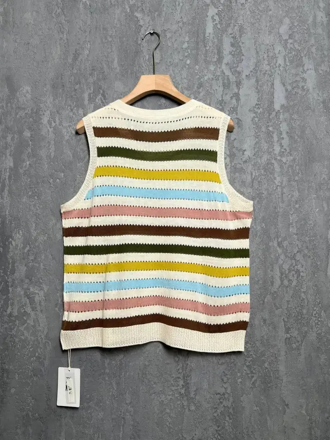 Жилет трикотажный 22962 размер 50- 58 фото 15