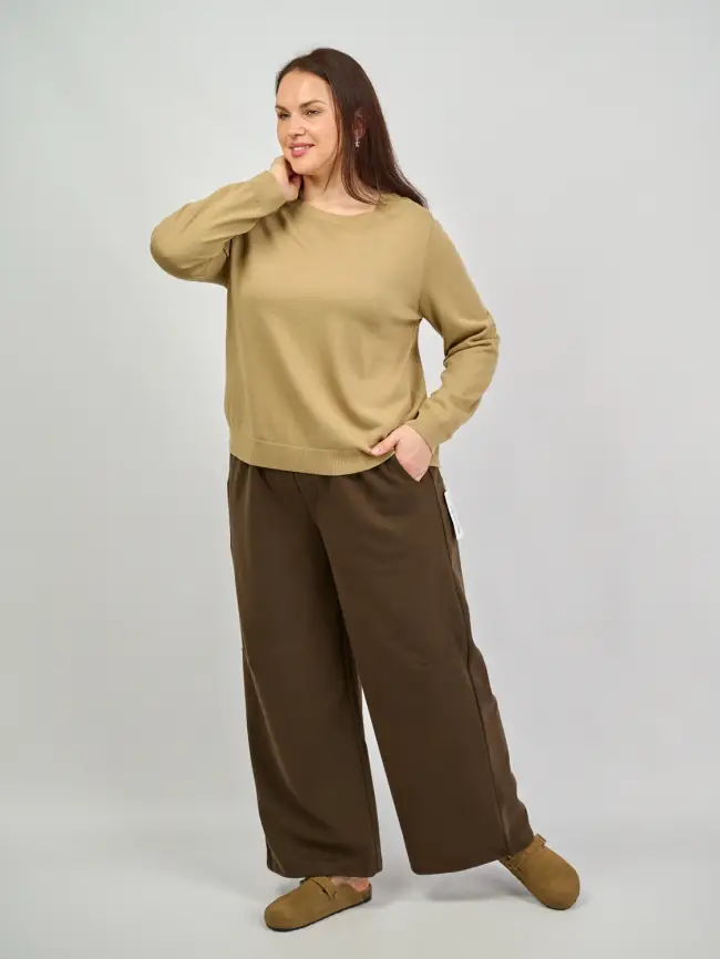 Брюки палаццо 373228 Размер 54-58 фото 29