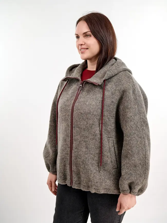 Пальто 5040 Размер 48-54 фото 3