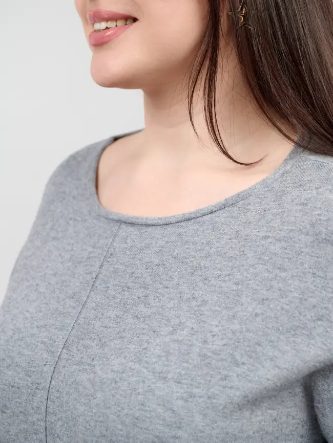 Джемпер ЭттоПлюс 1235 Размер 48-56 фото 54