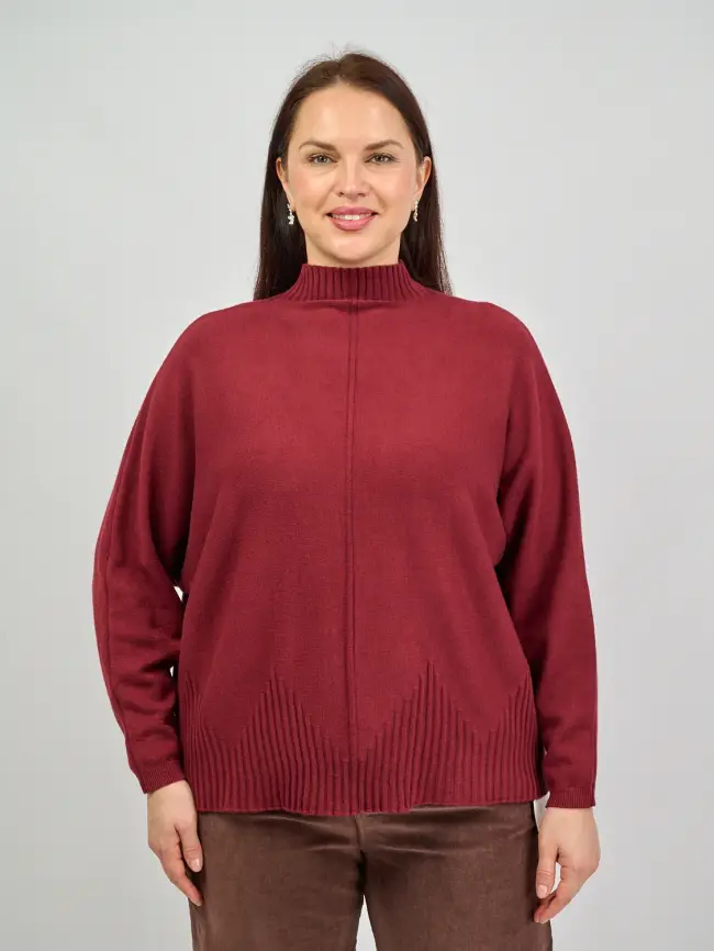 Джемпер 9801 Италия Размер 48-56 фото 3