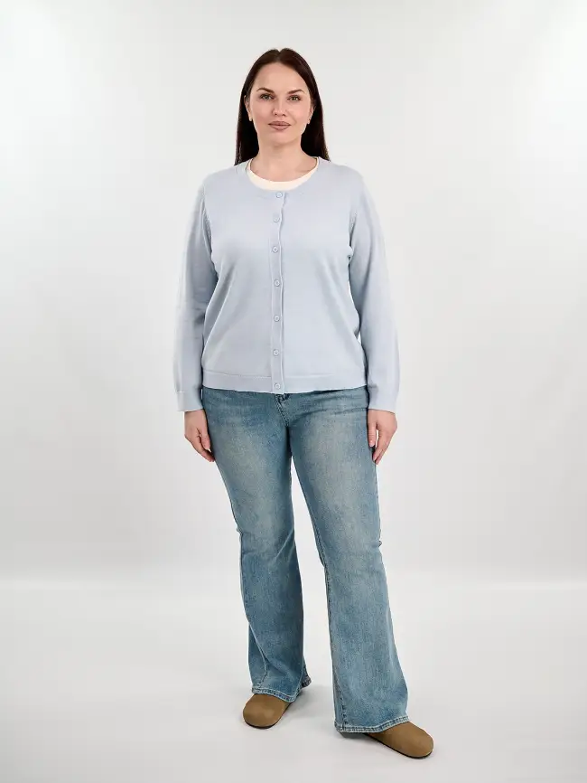 Джемпер 23081 Размер 48- 56 фото 14