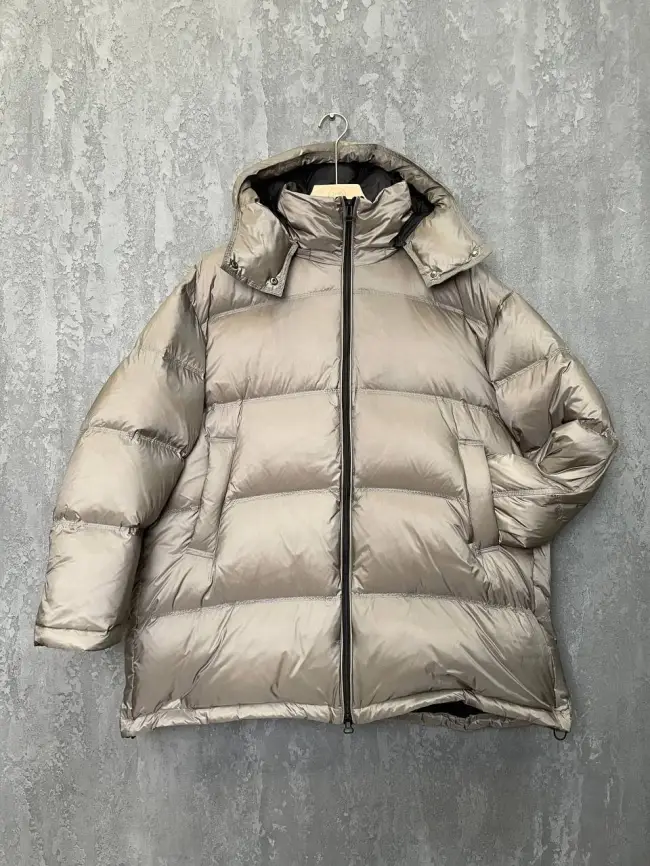 Пуховик зимний 9903 удлиненный Размер 50-60 фото 11