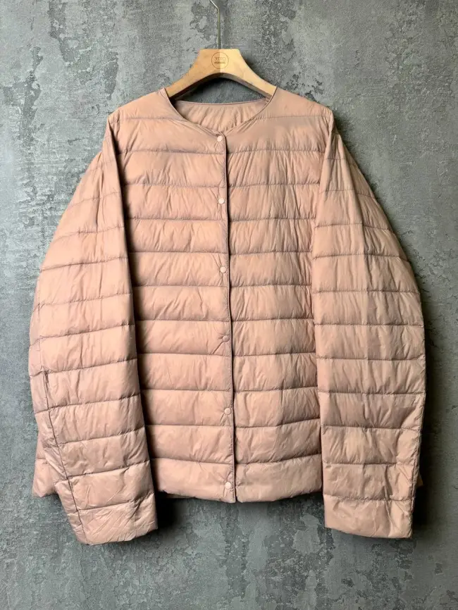 Легкая пуховая куртка 8802 Размер 46-56 фото 134