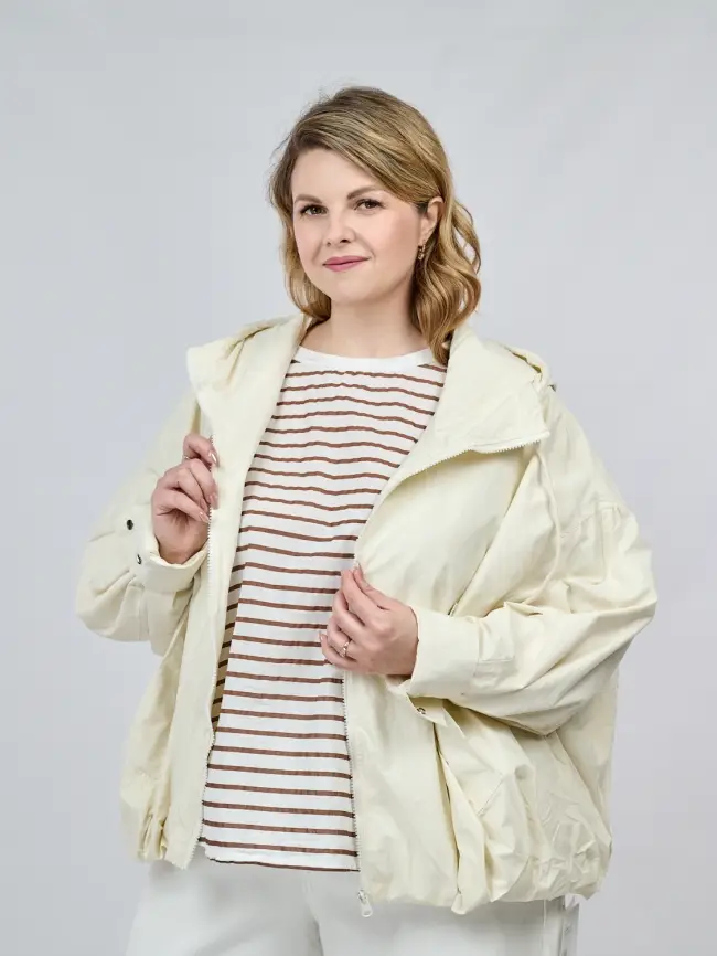 Ветровка облегченная с капюшоном 25185 Размер 52-58 фото 97