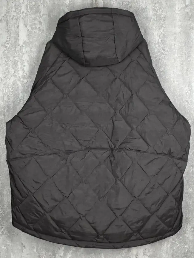 Стеганая куртка с капюшоном 8815 Размер 48-54 фото 28