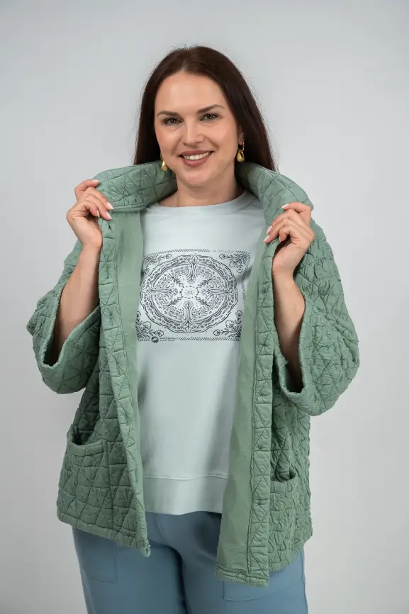 Лонгслив с принтом 95048 Размер 54-58 фото 58