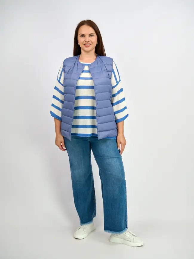 Джинсы палаццо 888 Размеры 50-52 фото 4