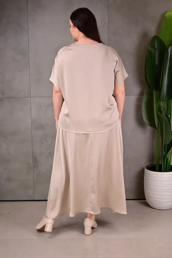 Юбка ЭттоПлюс 1001-2 Размеры 52-58 фото 46