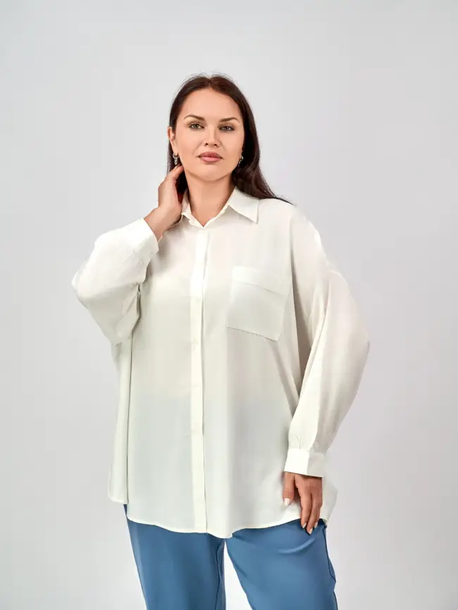 Рубашка 599 размер 50- 58 фото 10