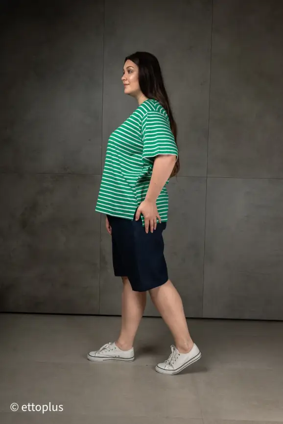 Футболка в полоску ЭттоПлюс 034 Размер 50-58 фото 57