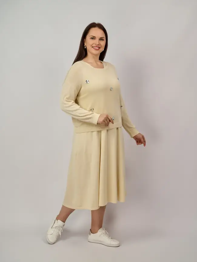 Платье с накидкой 23338 Размер 50-58 фото 22