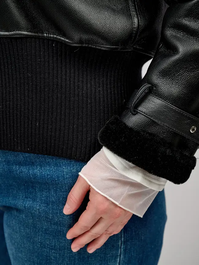 Дубленка 18702 Размер 48-54 фото 7