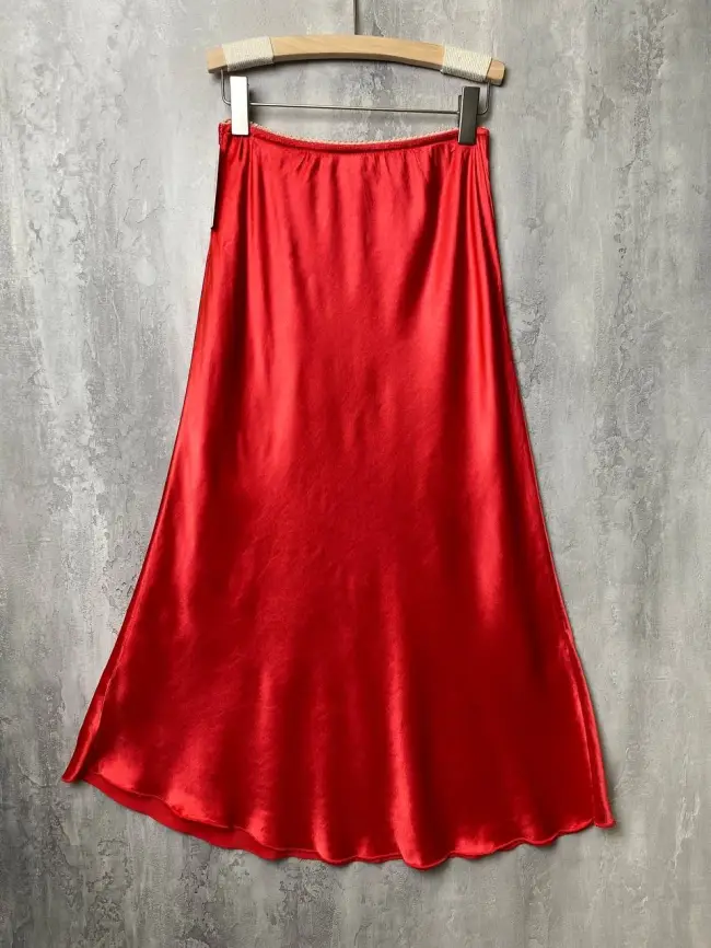 Юбка атлас 9298-1 Размер 48-56 фото 23