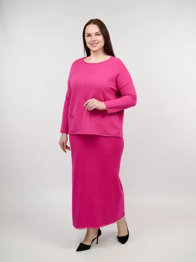 Джемпер ЭттоПлюс 1235 Размер 48-56 фото 66