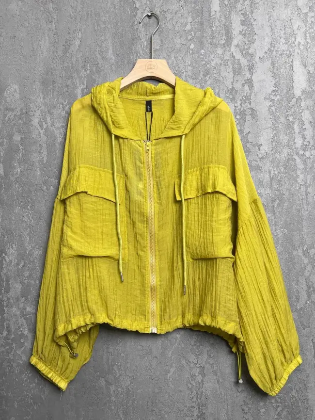 Ветровка-пыльник 9080 (горчица) фото 1