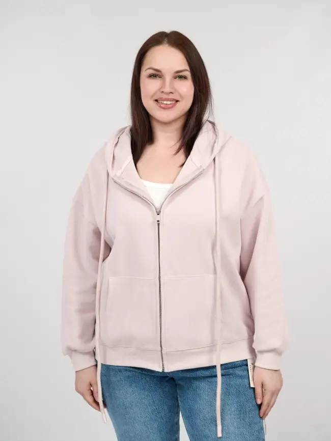 Худи зип оверсайз 505 Размер 50-58 фото 44