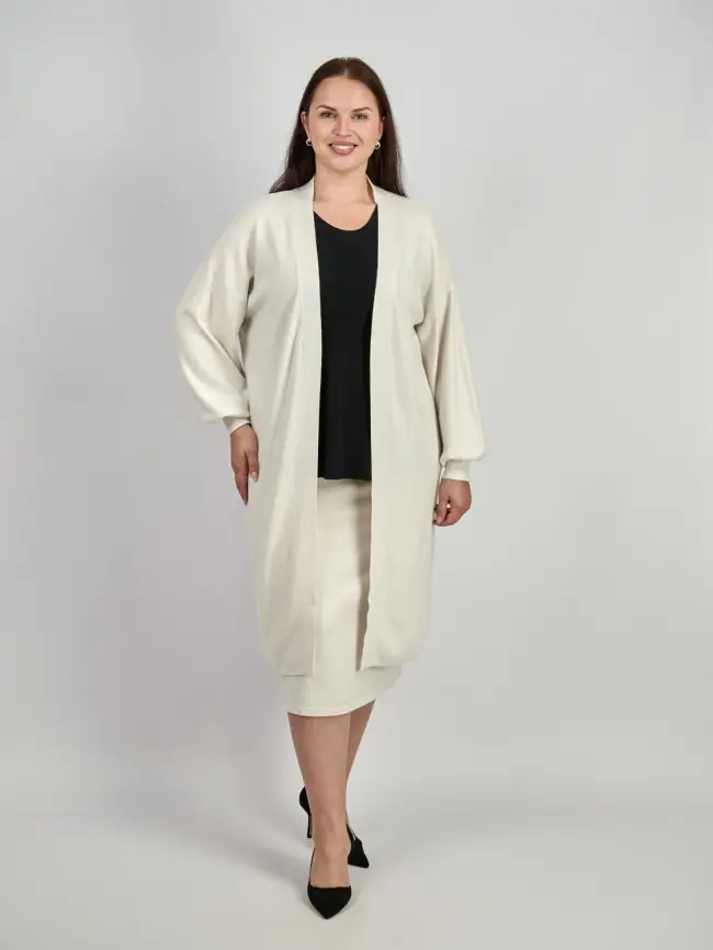 Кардиган ЭттоПлюс 1061 Размер 48-58 фото 23