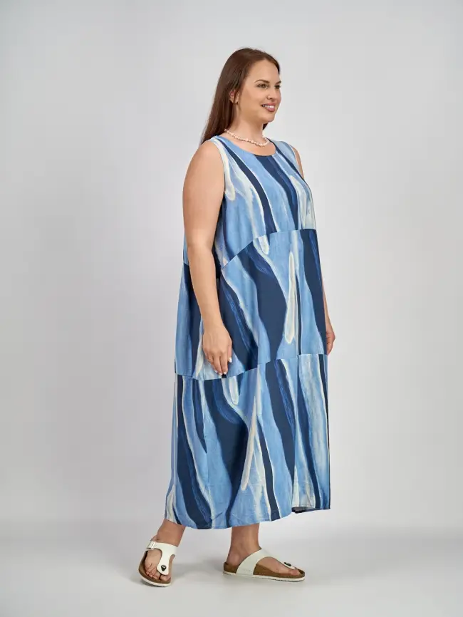 Сарафан ЭттоПлюс 0026 размер 52- 62 фото 4