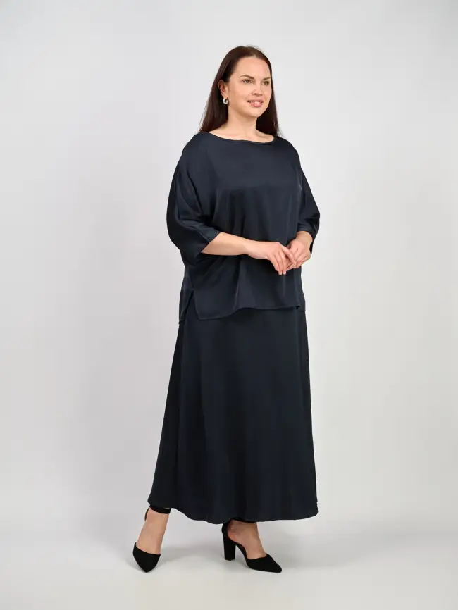 Блуза ЭттоПлюс 1005 Размер 50-58 фото 81