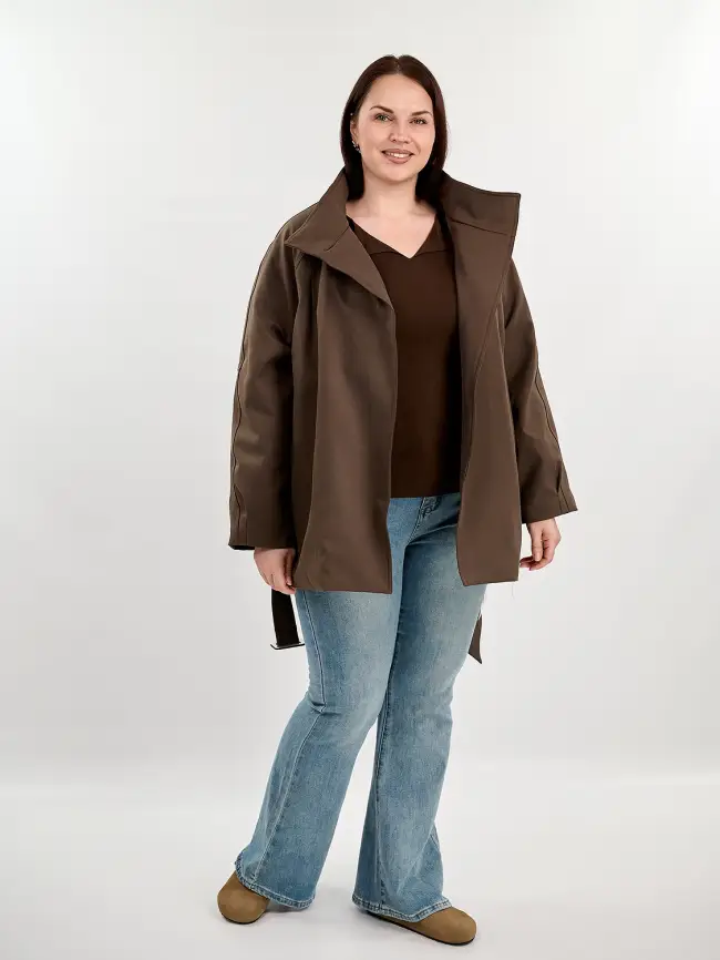 Пальто 980096 Размер 50-56 фото 6