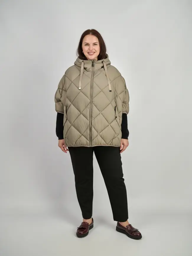 Пончо Италия 2335 Размер 48-62 фото 30