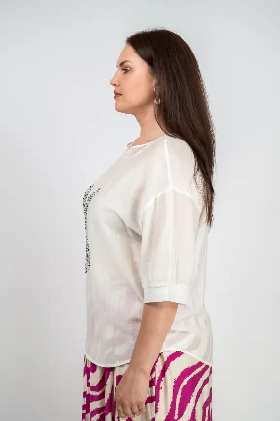 Футболка "Зайчик" 6928 Размер 50-56 фото 16