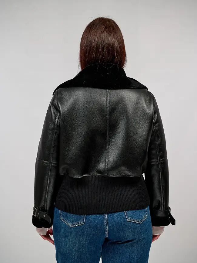 Дубленка 18702 Размер 48-54 фото 5