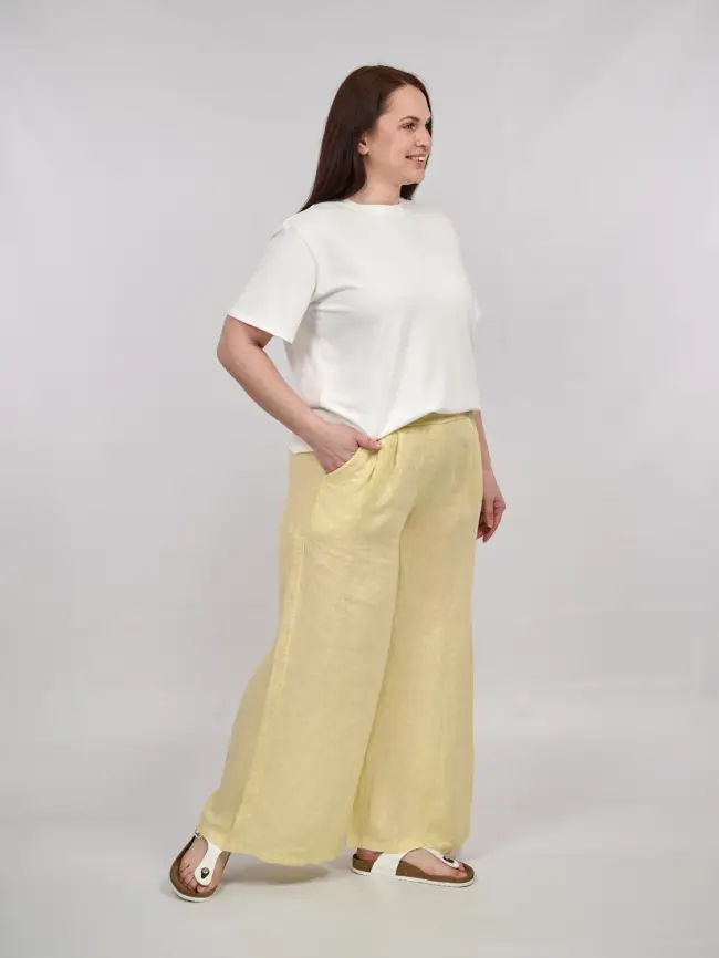 Палаццо лен Италия 7149-10 Размер 50-56 фото 5