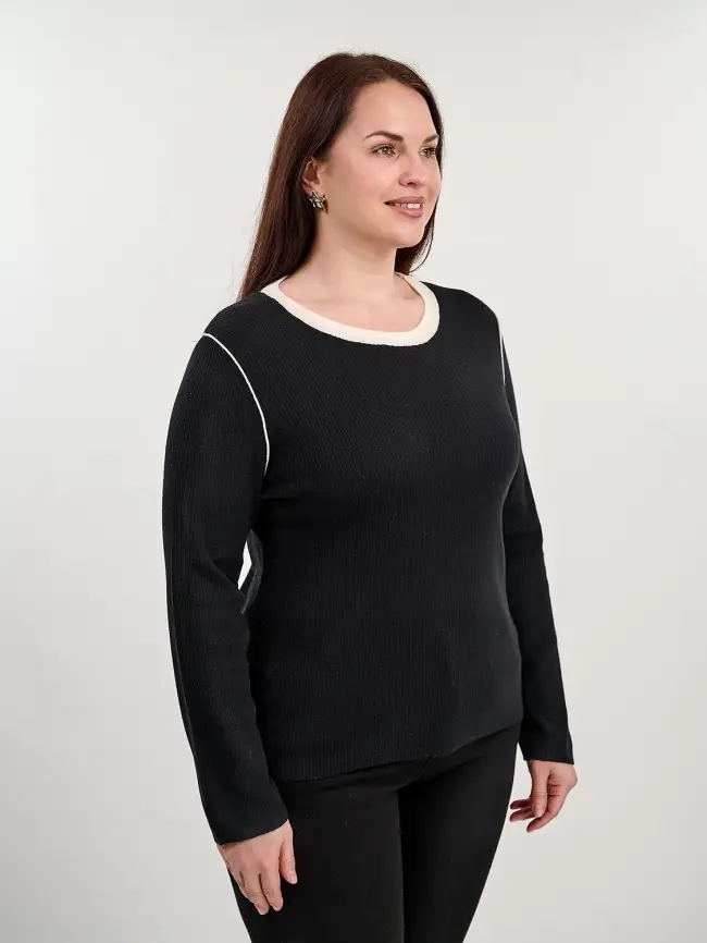 Джемпер 23172 Размер 50- 58 фото 21