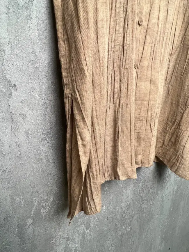 Рубашка-кардиган рукав 3/4 24093 Размер 50-58 фото 32