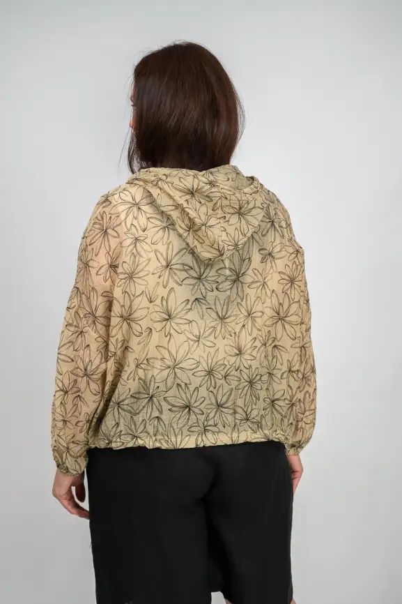 Ветровка-пыльник на молнии 9182 Размер 50-58 фото 39