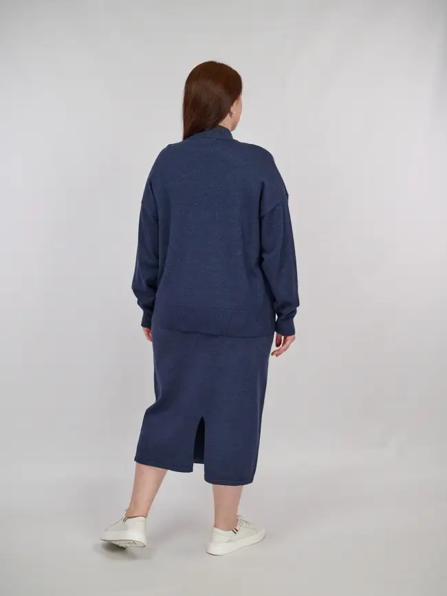 Кофта на молнии 25411 ЭттоПлюс Размер 50-58 фото 27