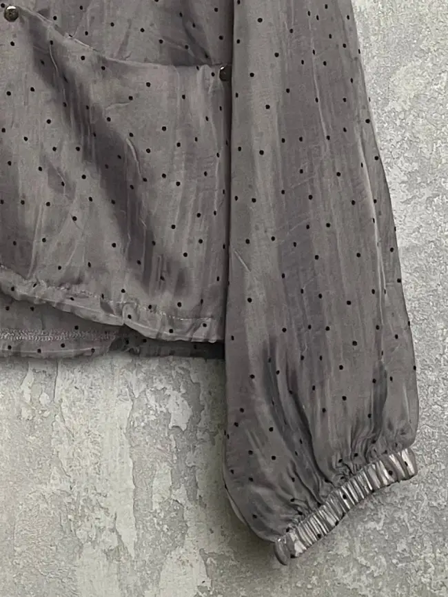 Ветровка-пыльник в горох 6703 Размер 50-58 фото 23