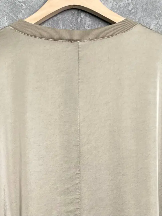 Блуза атлас Италия 84085 Размер 50-56 фото 7