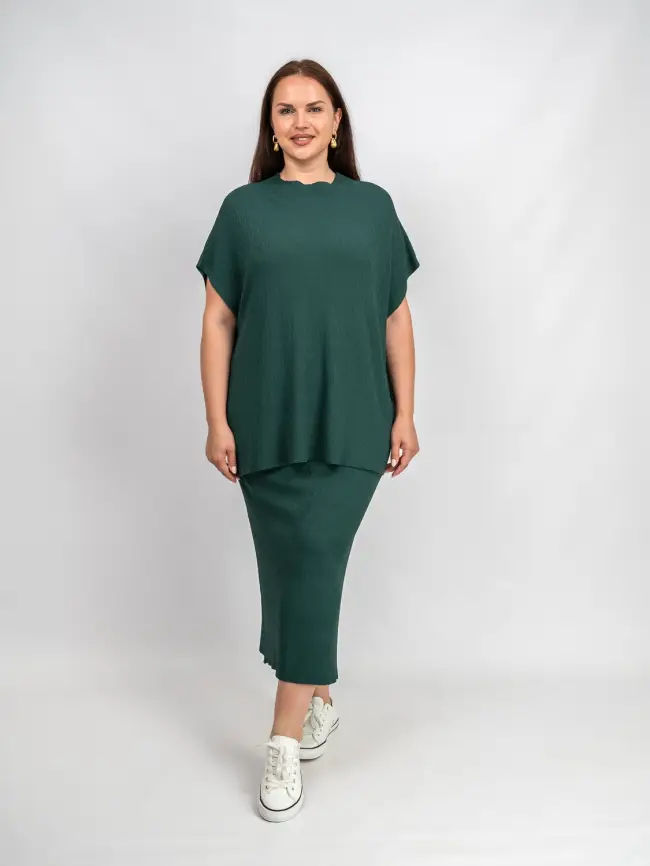 Юбка облегченная трикотажная ЭттоПлюс 2136 Размер 50-58 фото 69