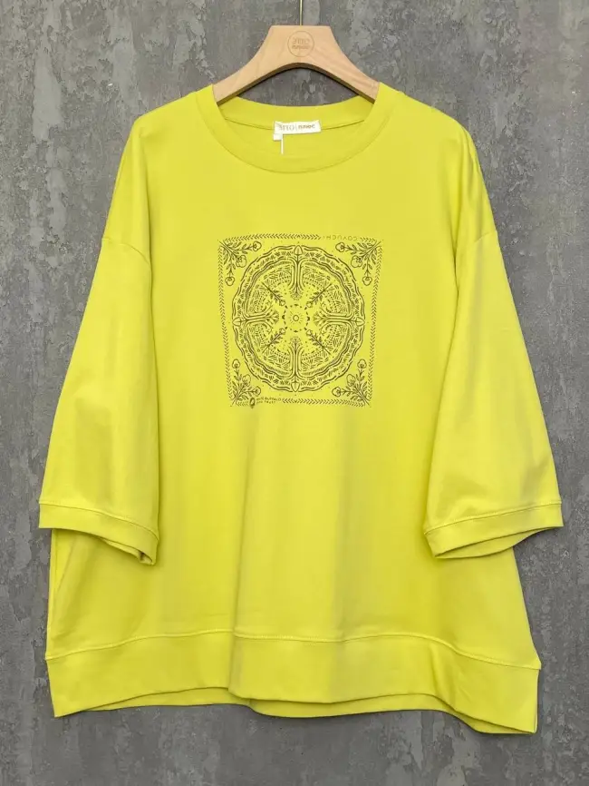 Лонгслив с принтом 95048 Размер 54-58 фото 75