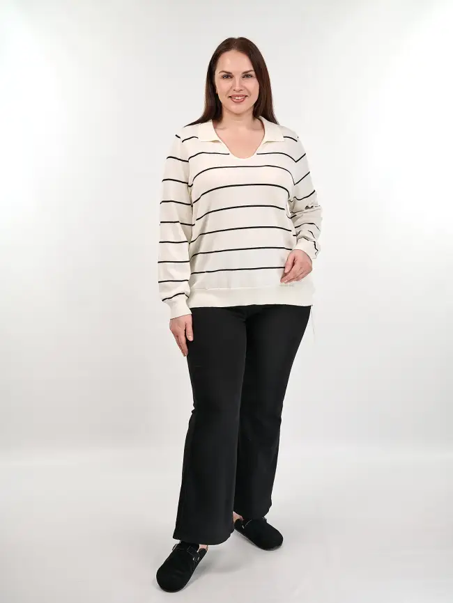 Джинсы клеш Бэст 36025 Размер 50-54 фото 23