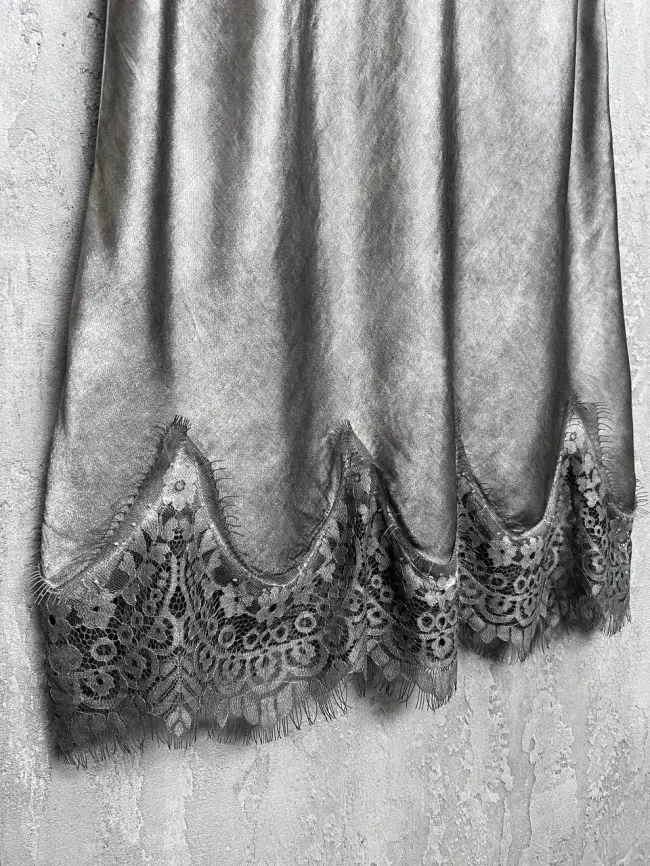 Юбка с кружевом 6292 Италия Размер 46-54 фото 32