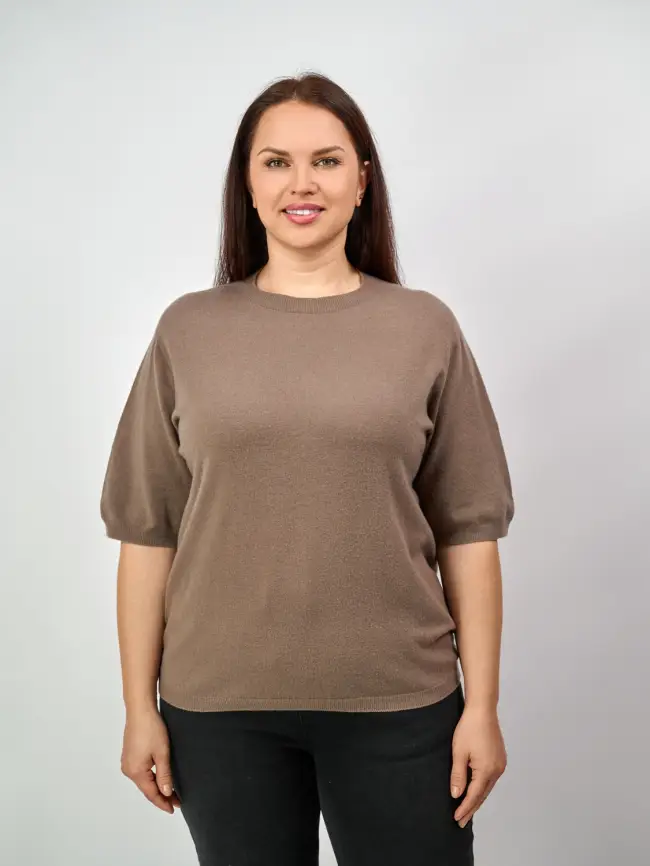 Джемпер 20242 ЭттоПлюс Размер 50-58 фото 5