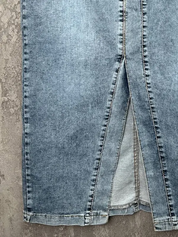Юбка джинсовая 2331-B Турция фото 36